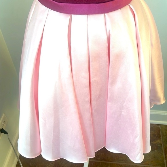 Alyce Paris Couture Two Tone Pink Formal Party Dress Size 2 - Picture 4 of 15